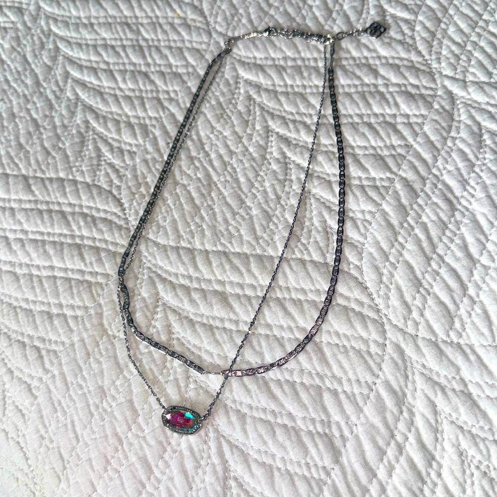 Kendra Scott Elisa double necklace